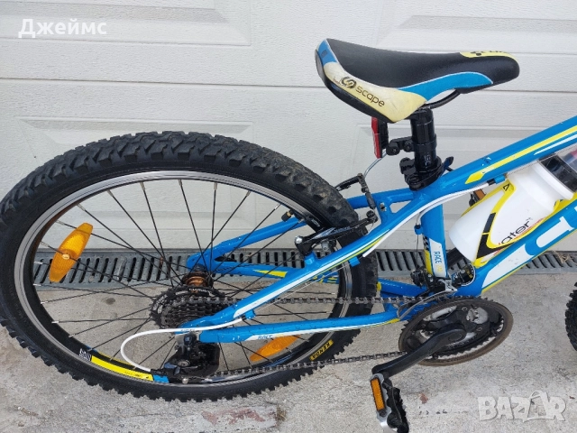 Детски алуминиев велосипед CUBE 24 цола, снимка 5 - Велосипеди - 52208019