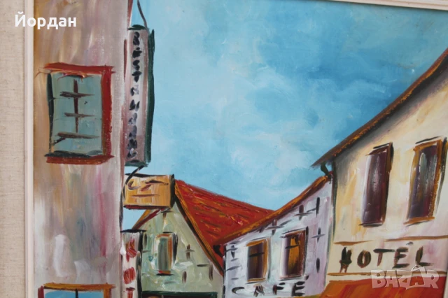 Картина масло върху платно ''Hartvig Jarlhov'', снимка 10 - Картини - 50701725