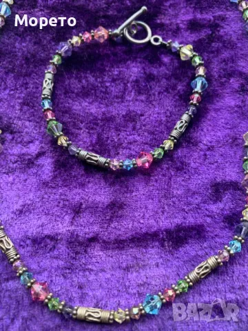 Красив нов дамски комплект бижута-10, снимка 2 - Бижутерийни комплекти - 49162775