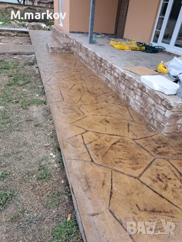 щампован бетон , снимка 9 - Други ремонти - 49274370