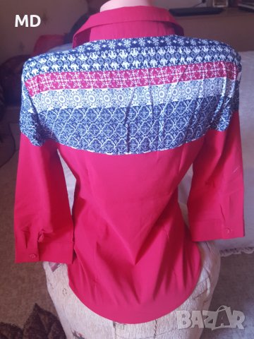 Дамска ризка 7/8 размер, снимка 2 - Ризи - 36778548