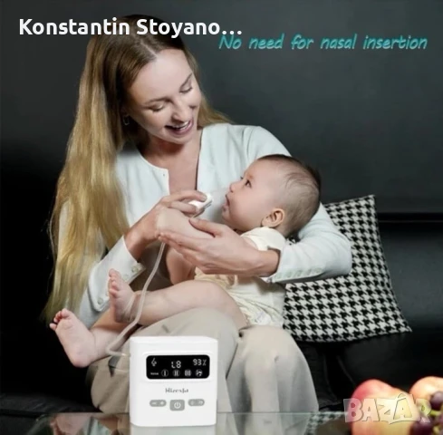 Електрически назален аспиратор за бебета, снимка 6 - Хигиенни препарати - 50801012