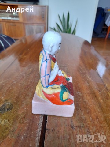 Стара фигурка Буда, снимка 2 - Други ценни предмети - 43885042