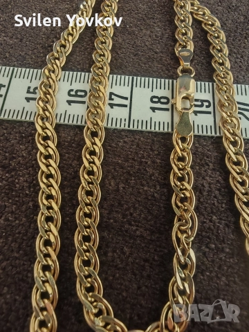 Продавам плътни български златни синджири 14к, снимка 7 - Колиета, медальони, синджири - 52907990