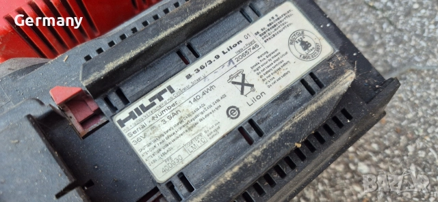 батерия зарядно hilti 36v хилти, снимка 5 - Винтоверти - 52712977