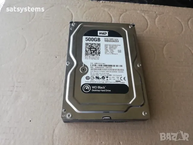 Хард диск Western Digital Caviar Black WDC WD5003AZEX 500GB SATA 6.0Gb/s, снимка 1 - Твърди дискове - 47854727