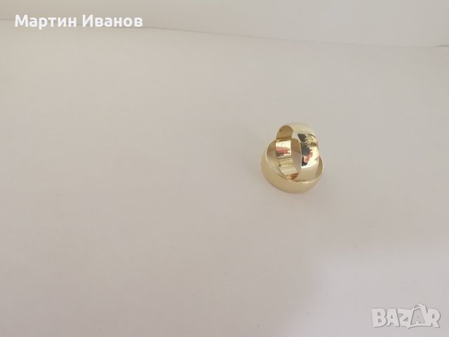 Златни брачни халки класически , снимка 7 - Пръстени - 43682876