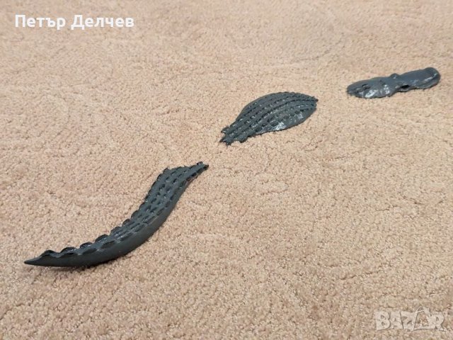 Алигатор ефектна декорация за мокет/килим за прикриване на дупки или петна, снимка 2 - Други - 43528211