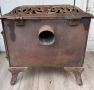 Стара кахлена - емайлирана печка, снимка 6
