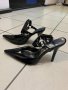 Елегантни лачени обувки, номер 38, като нови, снимка 1 - Дамски обувки на ток - 40007079