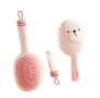 Четка за коса с четчица за почистване в два забавни варианта, снимка 3