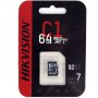 Бърза MicroSD 64GB HIKSEMI class 10 - нова карта памет, запечатана, снимка 1