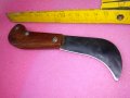 GARANTI 222 Марково КОЛЕКЦИОНЕРСКО СГЪВАЕМО ДЖОБНО НОЖЧЕ с ДЪРВЕНИ ЧИРЕНИ РЯДЪК МОДЕЛ 30095, снимка 6