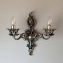 Уникален,луксозен старинен полилей от месинг,класическо,бароково осветление за хол, всекидневна, снимка 16