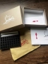 Портфейл / Картодържач Christian Louboutin кожен, снимка 1