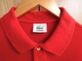 Оригинална червена памучна поло тениска Lacoste размер 5 - L  , снимка 4