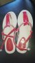 Лачени сандали в червено и златист акцент🍀❤№37(23,5см.)❤🍀, снимка 1 - Сандали - 37238034