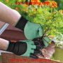 Градински ръкавици с нокти за копаене Garden Genie Gloves, снимка 7