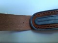 Мъжки колани Съветски кожа и метал и WRANGLER 80те кожа/текстил и метал, снимка 6