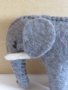  Слон -екологично чиста играчка от филц, ръчна изработка, снимка 3