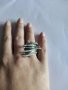 Сребърен пръстен (77), снимка 1 - Пръстени - 39119952