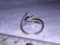ЕФЕКТЕН СРЕБЪРЕН ФЕШЪН АРТ ПРЪСТЕН СРЕБРО 925 ДИЗАЙНЕРСКИ СТИЛЕН МОДЕЛ 37822, снимка 15