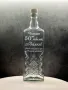 Гравирани стъклени бутилки - различни видове , снимка 6