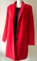 Червено елегантно палто Vero Moda XL, снимка 1 - Палта, манта - 43374635