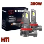 2024 Модел 200W LED Диодни крушки H11 12V 300% Директен Монтаж, снимка 1