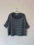 ZARA широк пуловер с шипове 🖤, снимка 1 - Блузи с дълъг ръкав и пуловери - 43699964