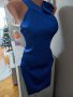 Права елегантна рокля в турско син цвят, цветът е реален на първата снимка, снимка 2