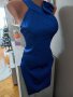 Права елегантна рокля в турско син цвят, цветът е реален на първата снимка, снимка 2