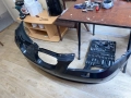 Предна броня за бмв е60 (черна), снимка 7