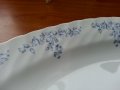 Стар български порцелан плато чиния, снимка 2
