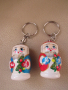 Сет ключодържатели-матрьошка от Русия-Дядо Мраз, 2 броя, снимка 2