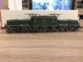Ел. локомотив "Крокодил" на австрииската фирма "Roco" в мащаб - HO , снимка 1
