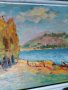 стара картина-пейзаж, снимка 4