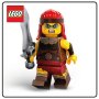Минифигурка LEGO ® Fierce Barbarian Series 25 71045 Minifigures Серия 25 лего