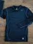 Nike Pro Men's Tight Fit Long-Sleeve Top - страхотна фитнес блуза , снимка 3