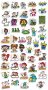 50 бр Toy Story Играта на играчките самозалепващи лепенки стикери за украса декор картонена, снимка 2