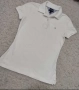 Tommy Hilfiger бяла дамска тениска с яка, размер L/XL, снимка 1