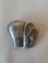 Сребро, брошка, слон, 925, винтидж , снимка 5