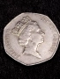 50 пенса 1997 с куриоз , снимка 3