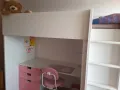 легло с надстройка и бюро, 90x200 см /ИКЕА, снимка 4