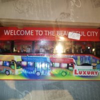 автобус, рейс, детска играчка, с светлини и музика., снимка 1 - Музикални играчки - 43523877