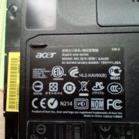  Acer Aspire One Kav60/10 inch. , снимка 2 - Лаптопи за дома - 43461292