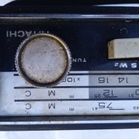 Ретро радио ,,HITACHI "за кола ,на батерии . За части ., снимка 2 - Радиокасетофони, транзистори - 42979476