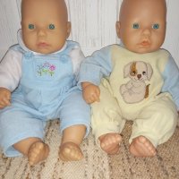 Две бебета Zapf, снимка 1 - Кукли - 36896045