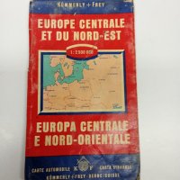 "Автомобилна карта на Европа", снимка 1 - Енциклопедии, справочници - 43816606