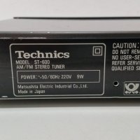Стерео тунер Technics ST-600-1, снимка 3 - Ресийвъри, усилватели, смесителни пултове - 28866504